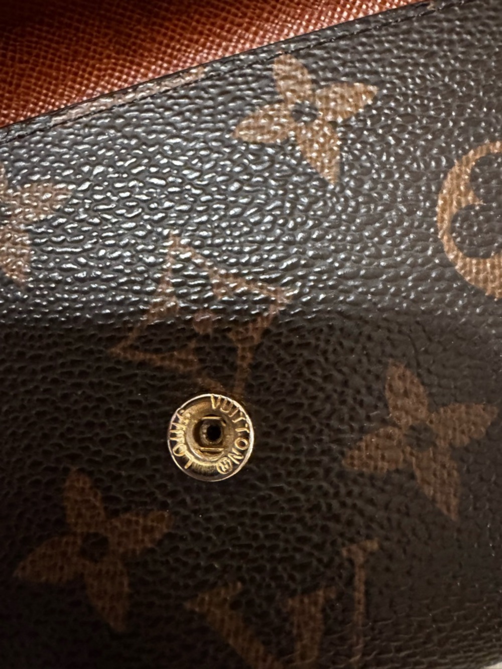 Louis Vuitton Brown Monogram Canvas Wallet - Picture 7 of 9